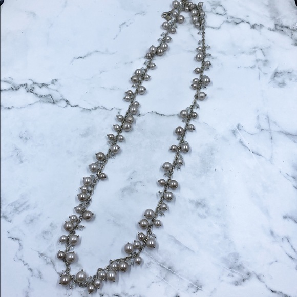 Banana Republic Beaded Necklace - Long Chain